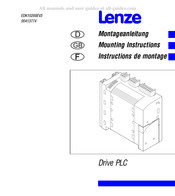 Lenze Drive PLC EPL-10200 Serie Instructions De Montage