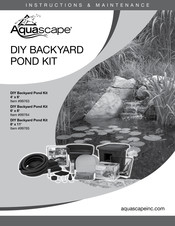 AquaScape 99765 Manuel D'instructions Et Maintenance