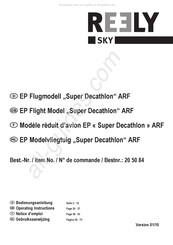 Reely SKY Super Decathlon Notice D'emploi
