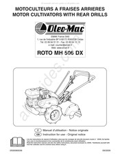 Oleo-Mac ROTO MH 506 DX Manuel D'utilisation