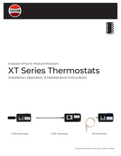 Thermon XT Serie Instructions D'installation, D'utilisation Et D'entretien