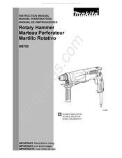 Makita M8700 Manuel D'instruction