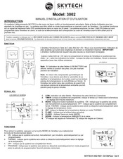 Skytech 3002 Manuel D'installation Et D'utilisation