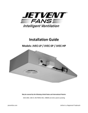 Jetvent Fans JVEC-SP-LV Guide D'installation