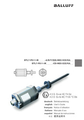 Balluff BTL7-P511-M-CD-NEX-S32/KA Serie Notice D'utilisation