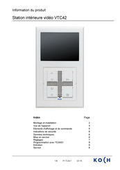 Koch VTC42 Mode D'emploi