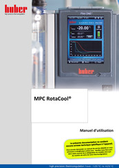 Huber MPC RotaCool Manuel D'utilisation