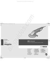 Bosch GWS Professional 26-230 BV Notice Originale
