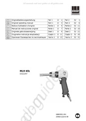 Schneider Airsystems MLH Kfz Notice D'utilisation D'origine