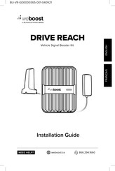 weBoost DRIVE REACH Guide D'installation