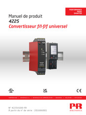 PR electronics 4225 Manuel De Produit