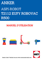 EUFY RoboVac R500 Manuel D'utilisation