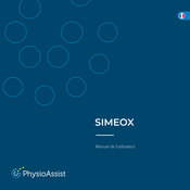 PhysioAssist Simeox Manuel De L'utilisateur