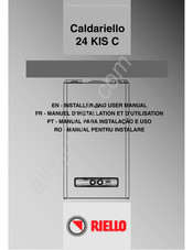 Riello Caldariello 24 KIS C Manuel D'installation Et D'utilisation