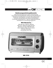 Clatronic MB 2793 Mode D'emploi