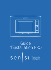 Sensi PRO Guide D'installation