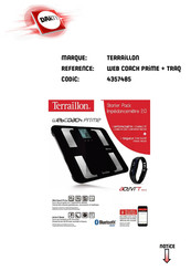 Terraillon WEB COACH PRIME + TRAQ Guide D'utilisation