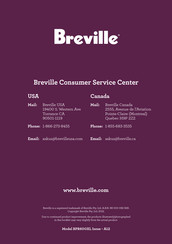 Breville BPR600XL Livret D'instructions