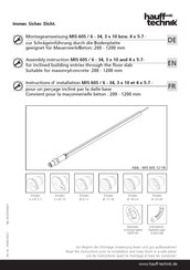 Hauff-Technik MIS 60S Instructions D'installation