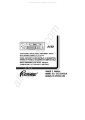 Audiovox Rampage AV-301 Manuel De L'utilisateur