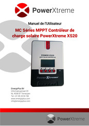 PowerXtreme MPPT XS20 Manuel De L'utilisateur