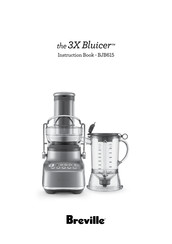 Breville the 3X Bluicer BJB615 Manuel D'instructions