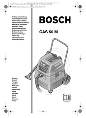 Bosch GAS 50 M Instructions D'emploi