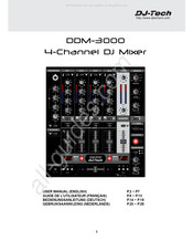 DJ-Tech DDM-3000 Guide De L'utilisateur