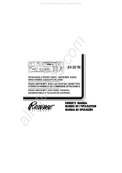Audiovox Rampage AV-301N Manuel De L'utilisateur