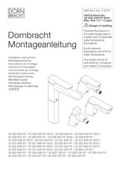 Dornbracht 33 500 845-FF 0010 Instructions De Montage