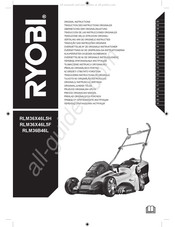 Ryobi RLM36X46L5F Traduction Des Instructions Originales