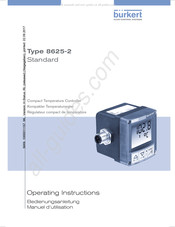 Burkert 8625-2 Manuel D'utilisation