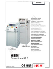 HSM Powerline 450.2 Notice D'utilisation