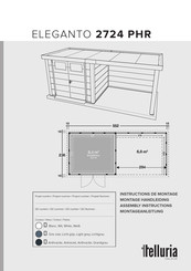 telluria ELEGANTO 2724 PHR Instructions De Montage