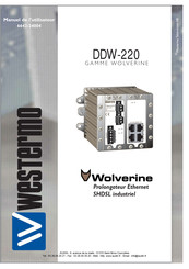 Westermo DDW-220 Manuel De L'utilisateur