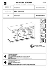 BUT RODDY 2 SIDEBOARD 4894223220927 Notice De Montage