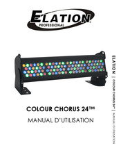 Elation Professional COLOUR CHORUS 24 Manual D'utilisation