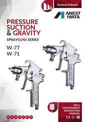 Anest Iwata W-77 Manuel D'utilisation Et D'entretien