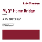 LiftMaster MyQ Home Bridge Guide De Démarrage Rapide