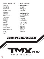 Thrustmaster TMX PRO Manuel De L'utilisateur