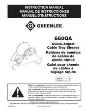 Greenlee 660QA Manuel D'instructions