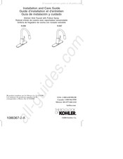 Kohler K-597 Guide D'installation Et D'entretien