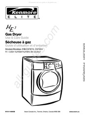 KENMORE ELITE HE3 110.C9787 Serie Guide D'utilisation Et D'entretien