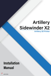 Artillery Sidewinder X2 Manuel D'installation