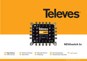 Televes SAV525G Notice Technique