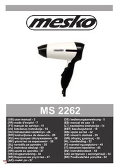 Mesko MS 2262 Mode D'emploi