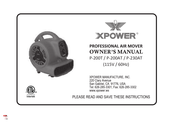XPower P-230AT Notice D'utilisation