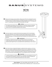 Sanus Systems SC1A Mode D'emploi