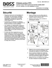 Boss Snowplow RT3 Instructions De Montage