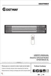 Costway EP25150US-SL Manuel D'utilisation